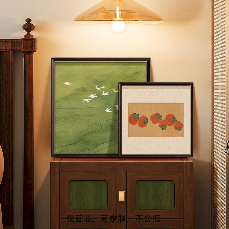 Korean Arts And Lifestyle - لوحة قماشية عتيقة بنمط صيني بتصميم