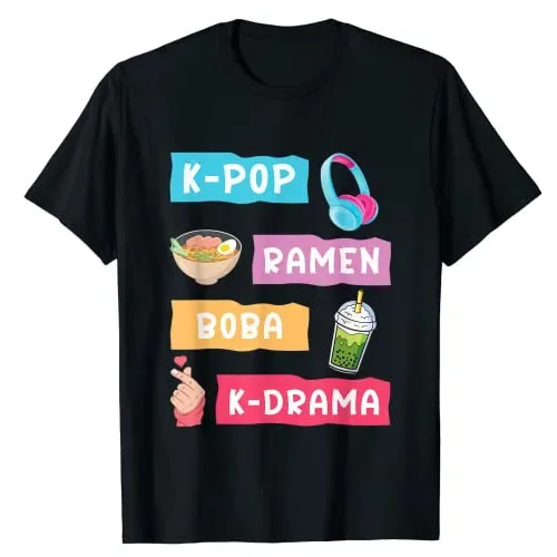 South Korea Lifestyle - تي شيرت عصري لمحبي الدراما الكورية