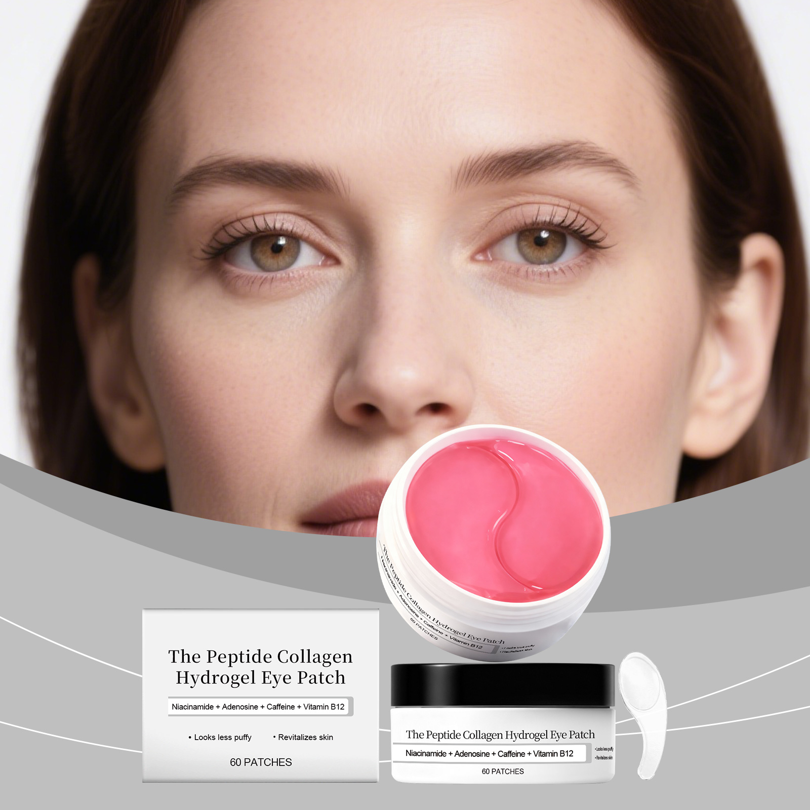 لصقات هيدروجيل للعين بالكولاجي - مراجعة Sheet Mask Collagen وسعره