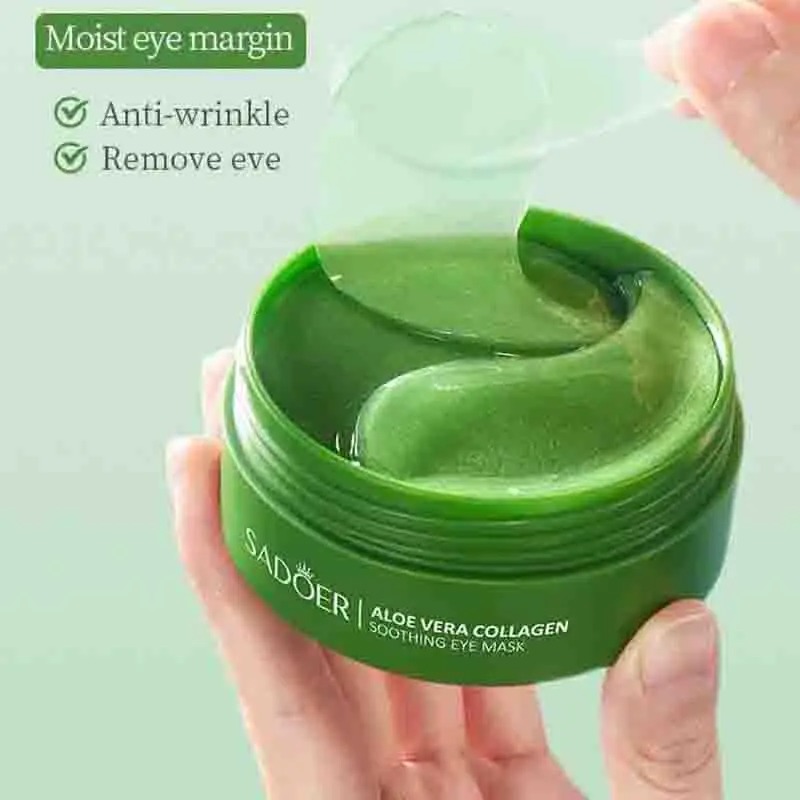 60 قطعة قناع عين الكولاجين الأ - مراجعة Sheet Mask Collagen وسعره