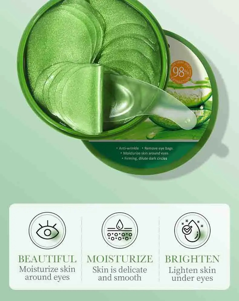 60 قطعة قناع عين الكولاجين الأ - مراجعة Sheet Mask Collagen وسعره