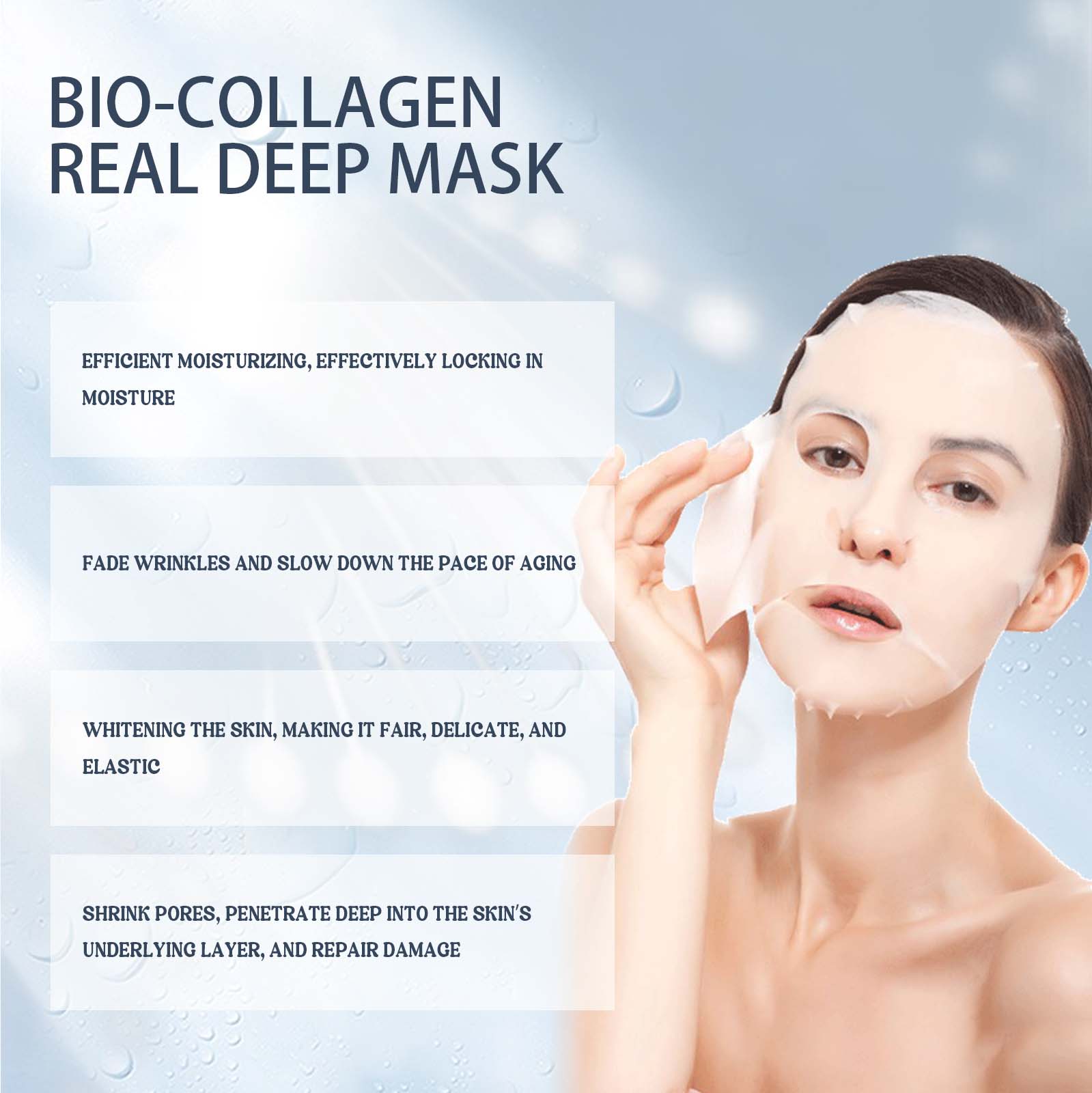 قناع وجه بالكولاجين الحيوي من  - مراجعة Sheet Mask Collagen وسعره